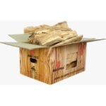 Legna da ardere di ulivo 10Kg – Perfetta per barbecue e forni – Bruciatura lenta e aromatica – Scatola con finestre per stoccaggio – Baltpell - immagine 2
