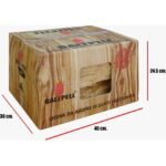 Legna da ardere di ulivo 10Kg – Perfetta per barbecue e forni – Bruciatura lenta e aromatica – Scatola con finestre per stoccaggio – Baltpell - immagine 3