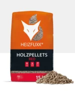 Pellet di latifoglia Heizfuxx Red ENplus A1 6 mm - pallet completo 975 kg (65 x 15 kg)