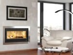Inserto a legna con vista panoramica del fuoco 100 WIDE .16 - immagine 2