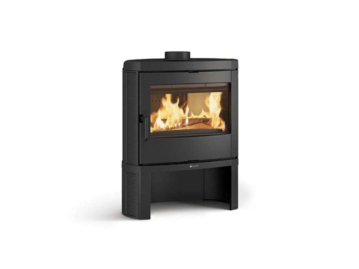 smaltata-coner-1.jpg Stufa a legna in ghisa smaltata con sistema di recupero calore JENNIFER EPS - immagine 1